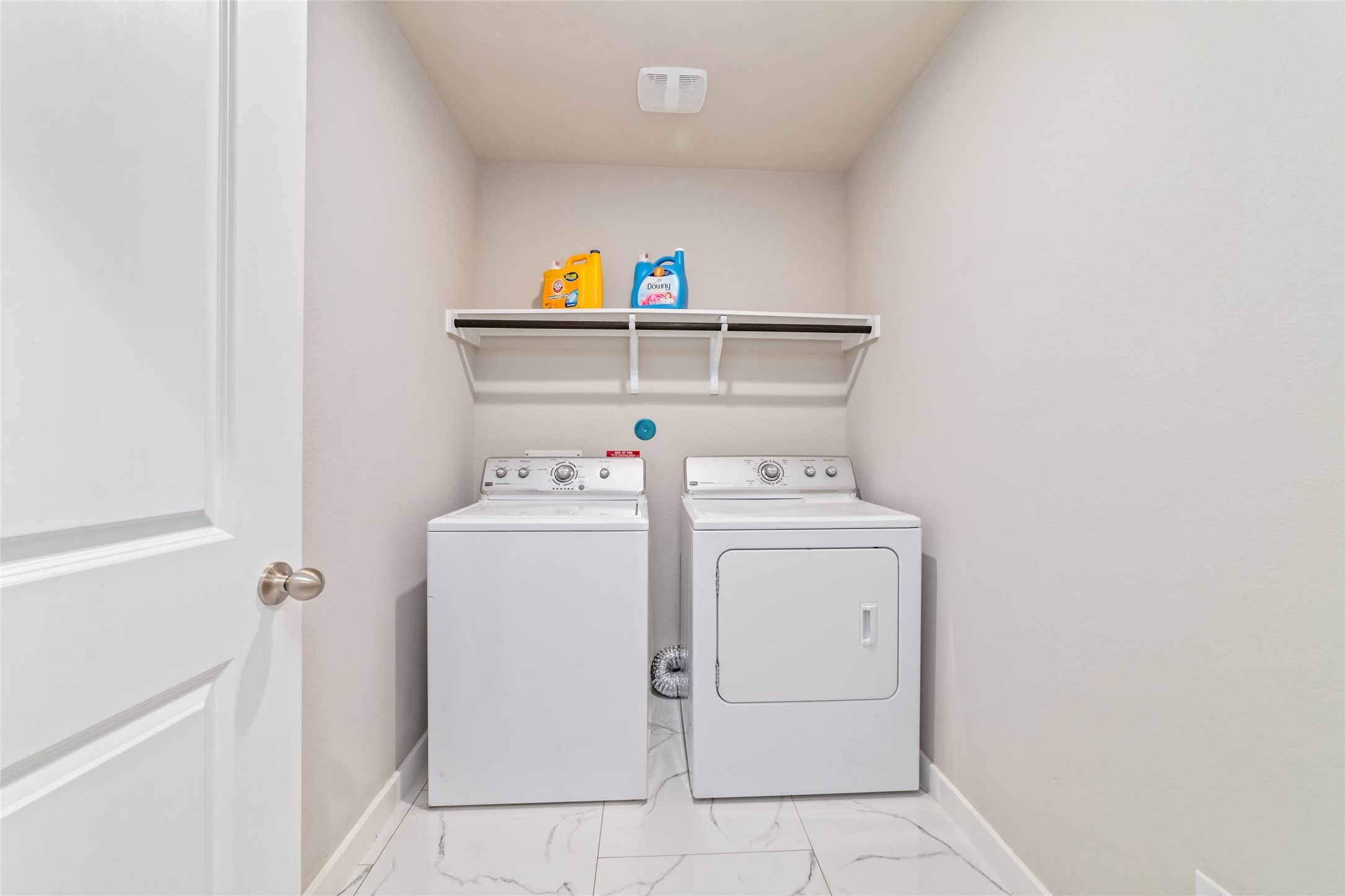 5502 Creekside Ridge Trail Katy, TX 77449 - Photo 22 of 25 a utility room with dryer and washer