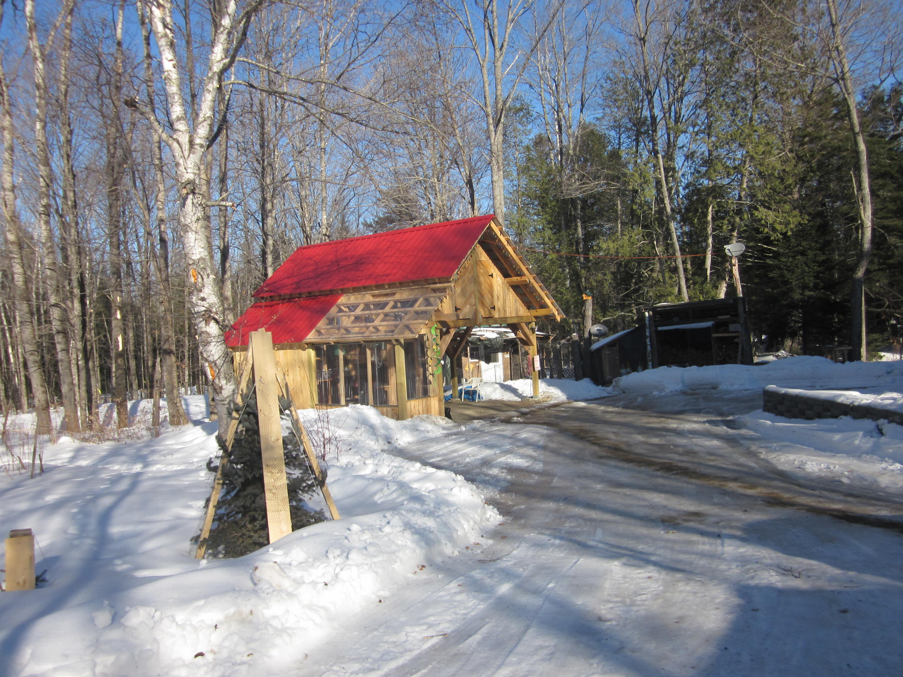 311 George Cole Road New Portland, ME 04961 - Photo 3 of 21 Garage