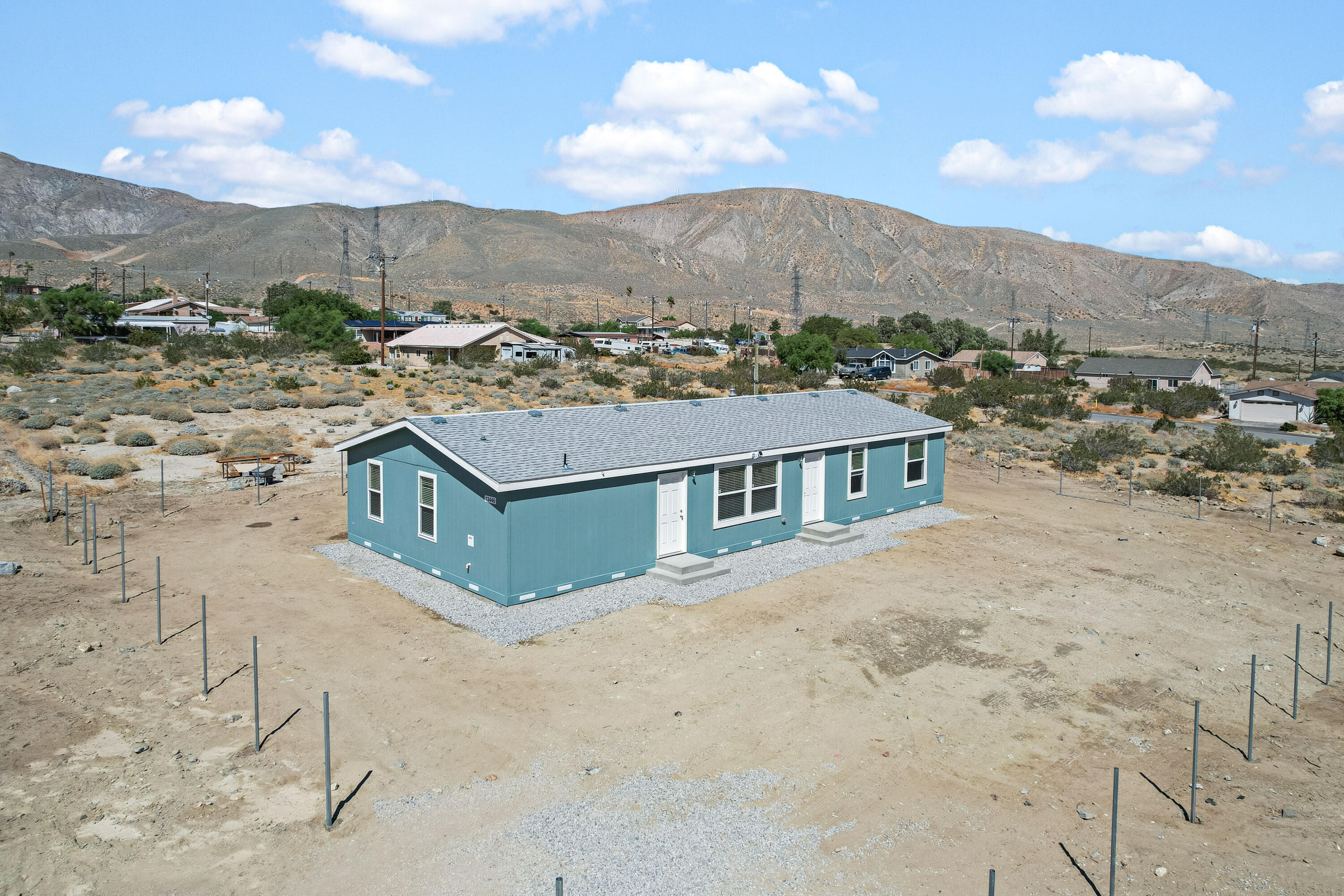 13446 Cholla Road Whitewater, CA 92282 - Photo 22 of 30 a view of a house with a mountain