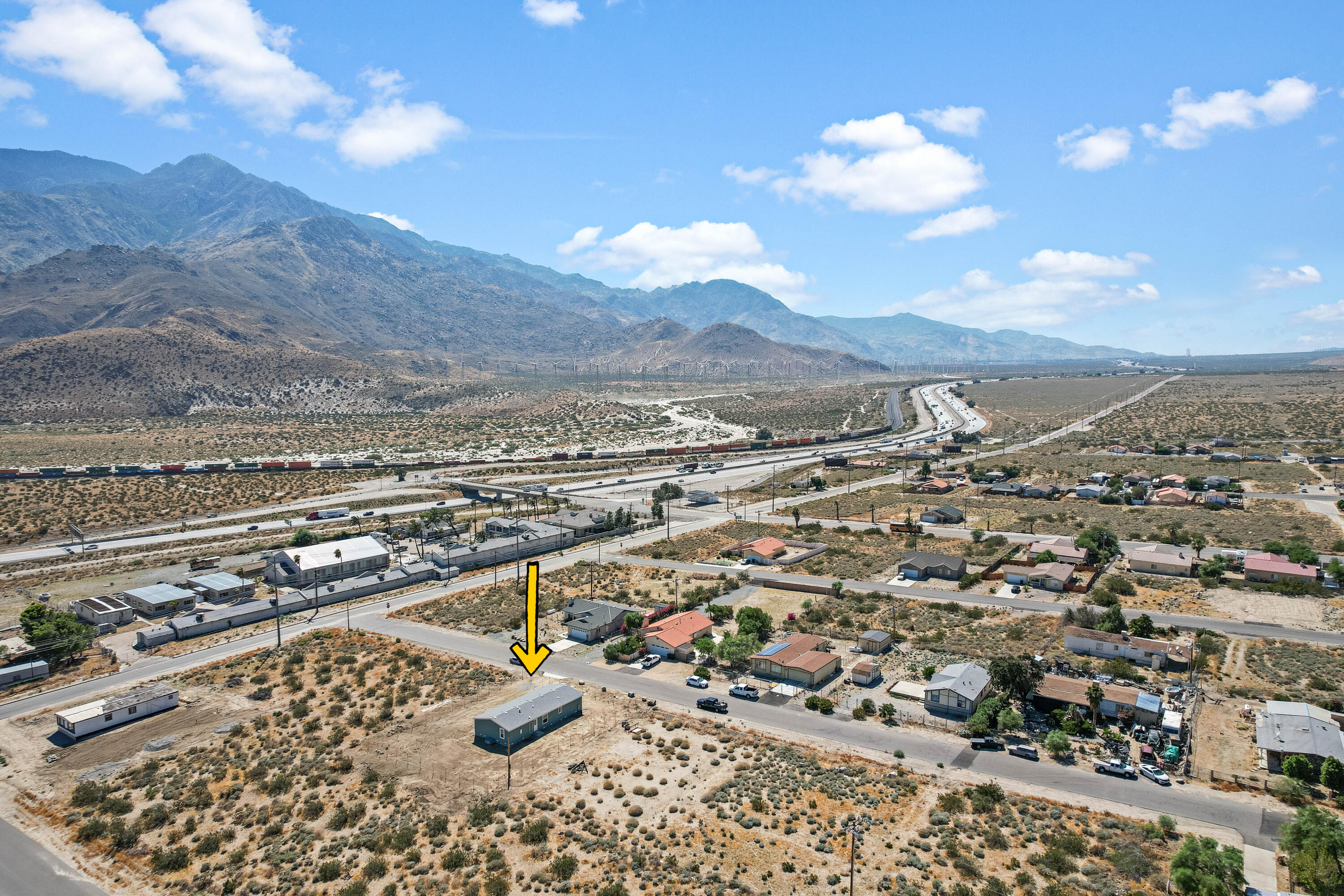 13446 Cholla Road Whitewater, CA 92282 - Photo 28 of 30 a view of city and mountain