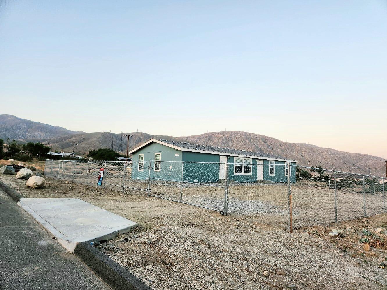 13446 Cholla Road Whitewater, CA 92282 - Photo 30 of 30 a view of a house with a backyard