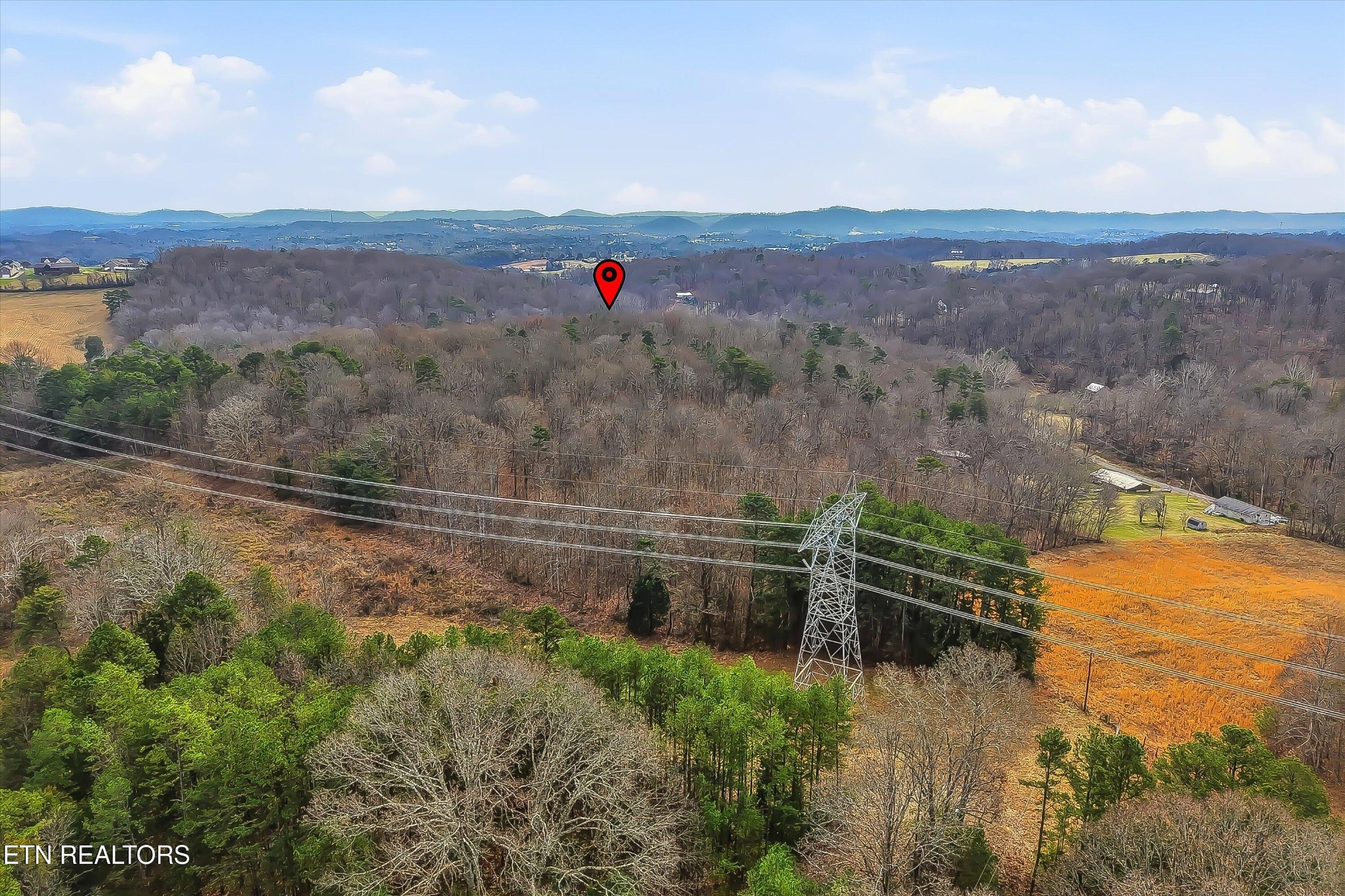 7809 Wood Road Corryton, TN 37721 - Photo 36 of 49 a view of a lake with a mountain in the background