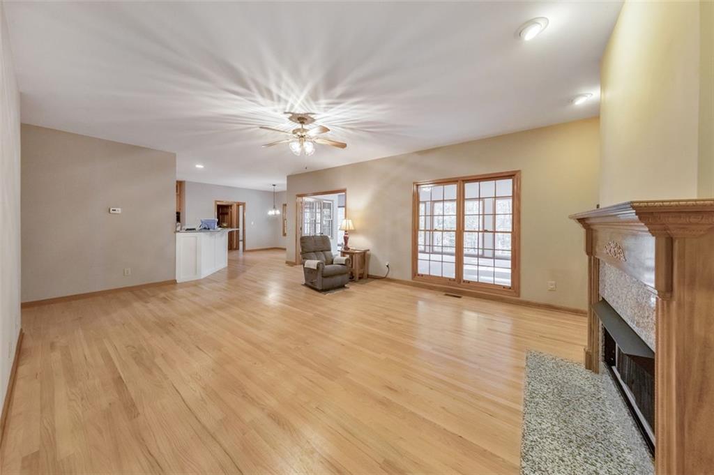 5940 Old Stilesboro Road Northwest Acworth, GA 30101 - Photo 20 of 61 an empty room with windows and fireplace