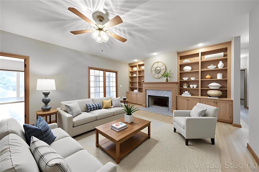 5940 Old Stilesboro Road Northwest Acworth, GA 30101 - Photo 4 of 61 a living room with furniture a fireplace and a large window