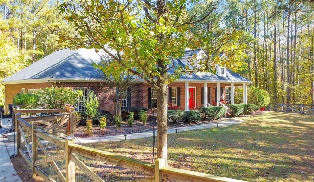 5940 Old Stilesboro Road Northwest Acworth, GA 30101 - Photo 53 of 61 a view of a house with garden and patio