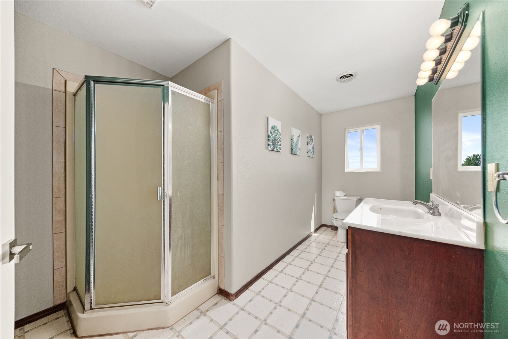 37761 L-NE Road Hartline, WA 99135 - Photo 28 of 40 a bathroom with a sink mirror and shower