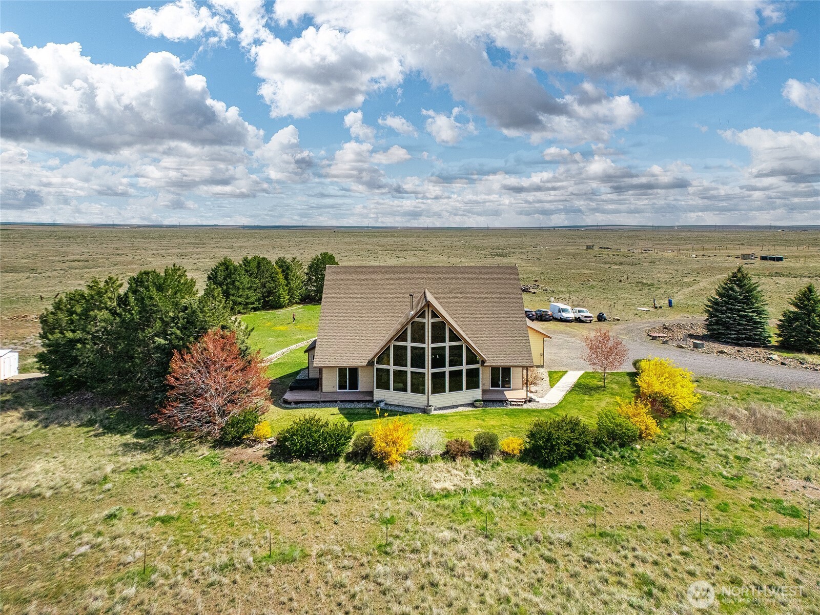 37761 L-NE Road Hartline, WA 99135 - Photo 37 of 40 a view of a lake with a house