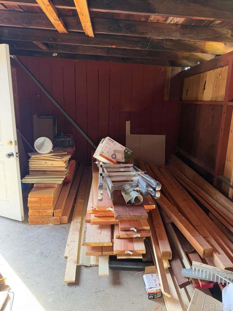 3536 Ybarra Road Spring Valley, CA 91978 - Photo 15 of 42 a view of room with racks on the wall