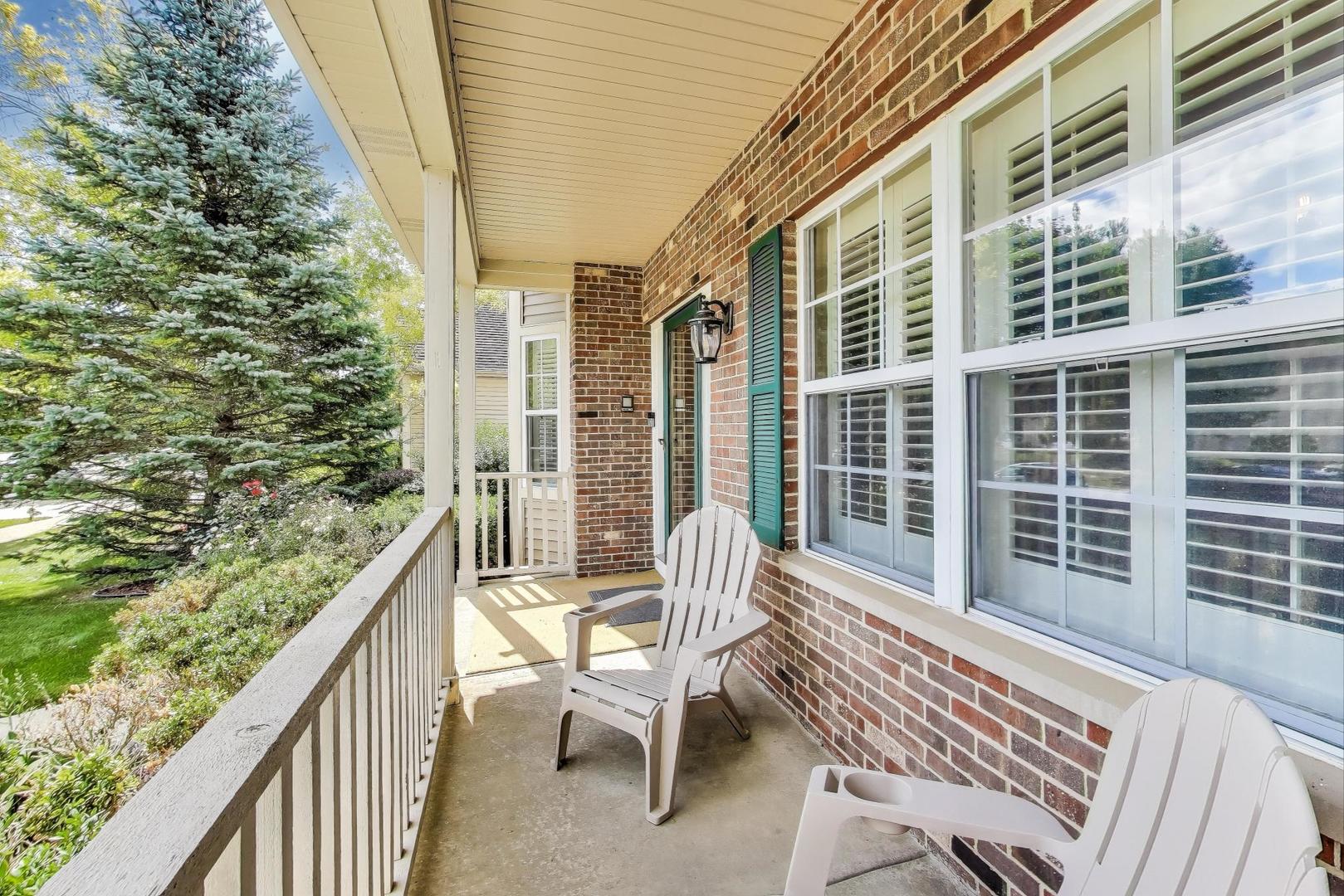 17119 West Prairieview Lane Gurnee, IL 60031 - Photo 2 of 40 a view of a balcony with chairs