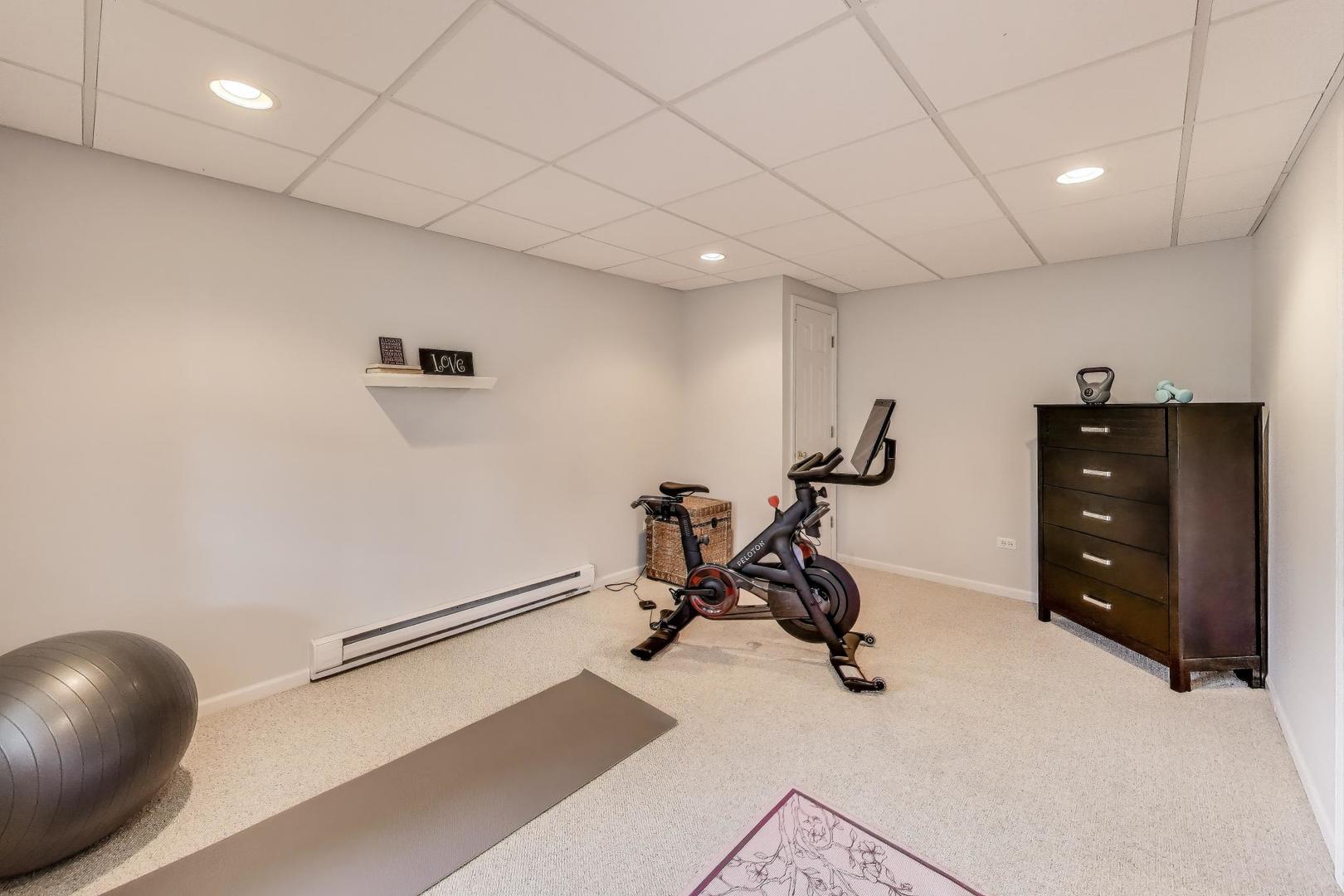 17119 West Prairieview Lane Gurnee, IL 60031 - Photo 30 of 40 a view of room with gym equipment