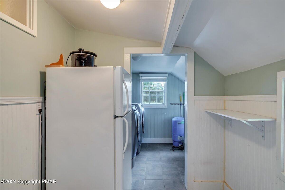 190 Knob Road Mount Pocono, PA 18344 - Photo 32 of 37 a view of a storage & utility room with washer and dryer