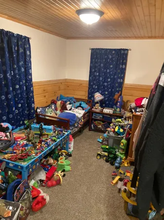 an outdoor space with lots of fruit and vegetables