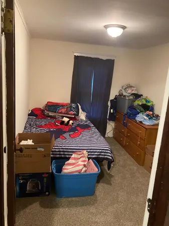 a room with storage and utility