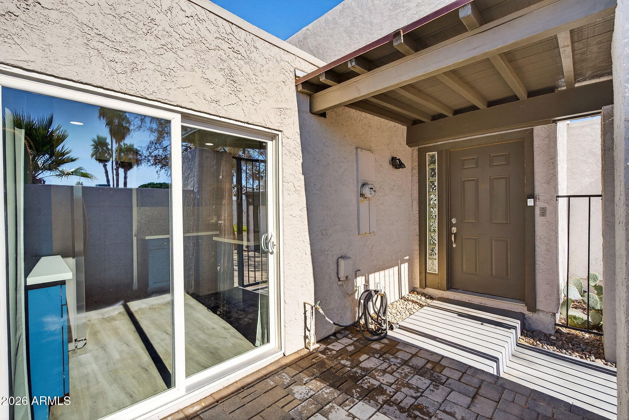 330 East Embassy Street Tempe, AZ 85288 - Photo 38 of 68 a view of a porch with a table and chairs