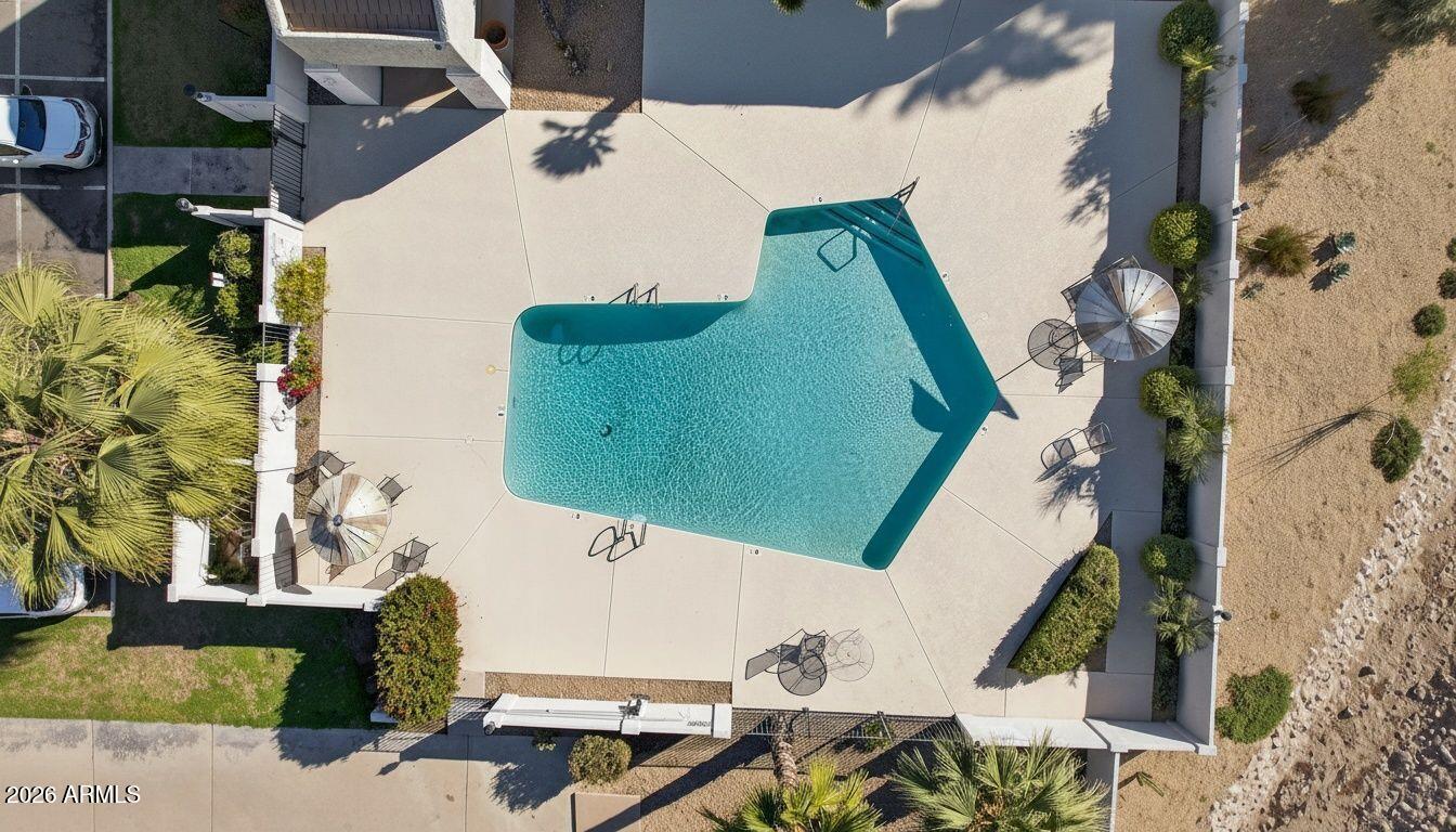 330 East Embassy Street Tempe, AZ 85288 - Photo 59 of 68 an aerial view of a house with a yard