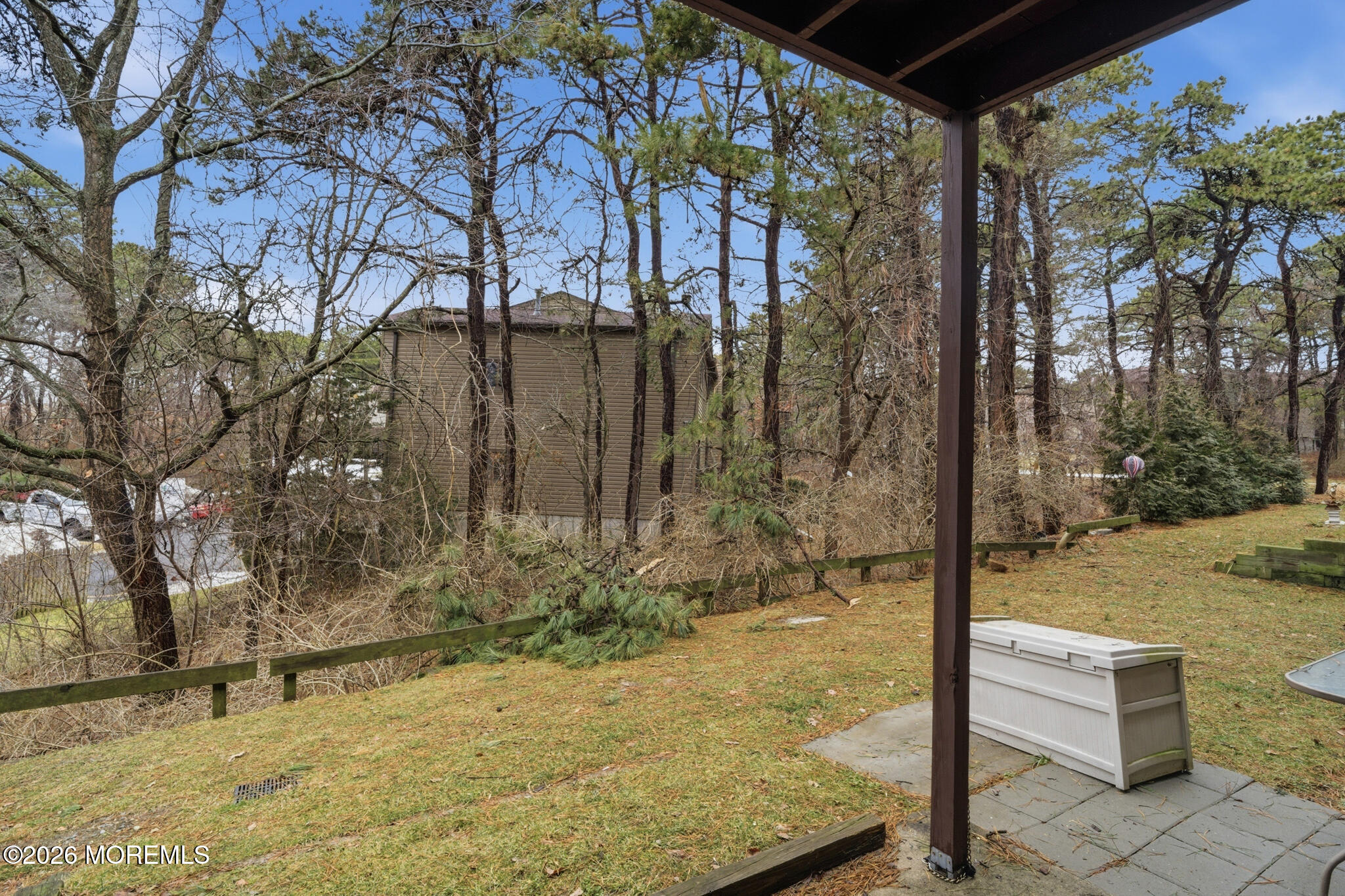 1606 Alpine Trail Neptune Township, NJ 07753 - Photo 33 of 33 a view of a backyard of the house