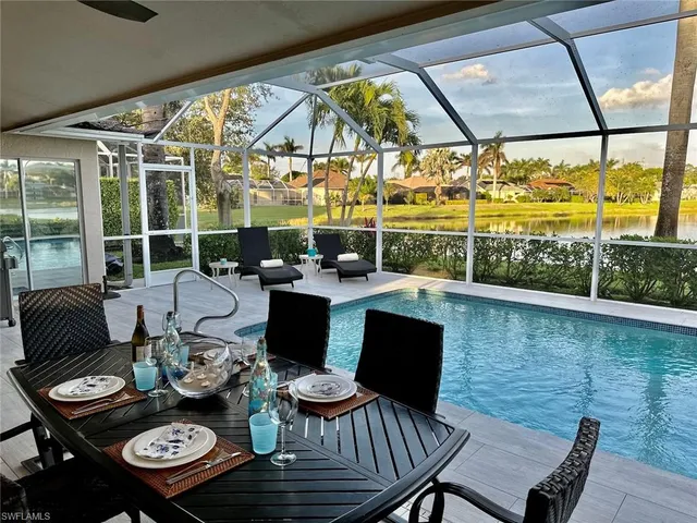 a outdoor space with furniture and window