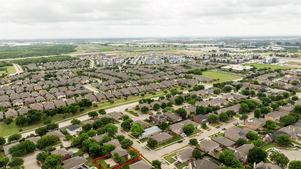 601 Amy Way Euless, TX 76039 - Photo 38 of 40 an aerial view of residential building with parking space