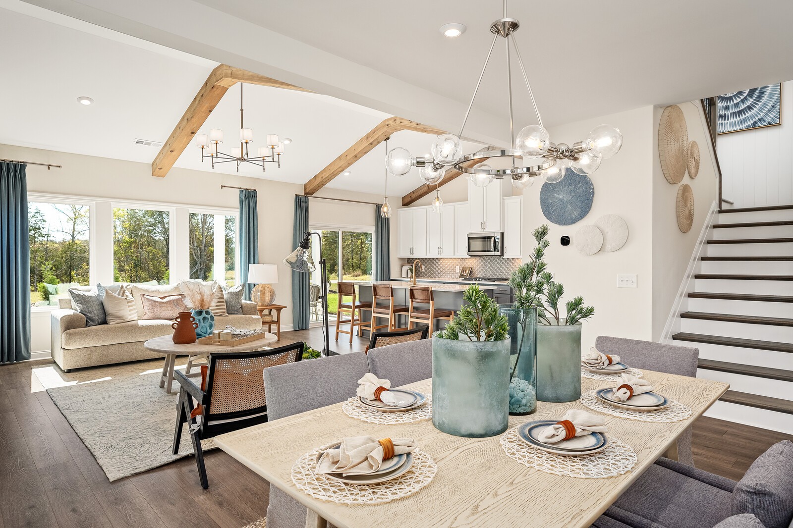 7689 Hatcher Heights Drive Fairview, TN 37062 - Photo 17 of 47 a living room with furniture and wooden floor