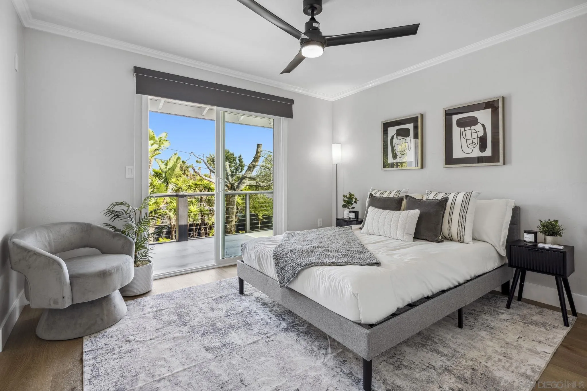 2026 Estero Street Oceanside, CA 92054 - Photo 50 of 72 a bed room with a bed and a couch