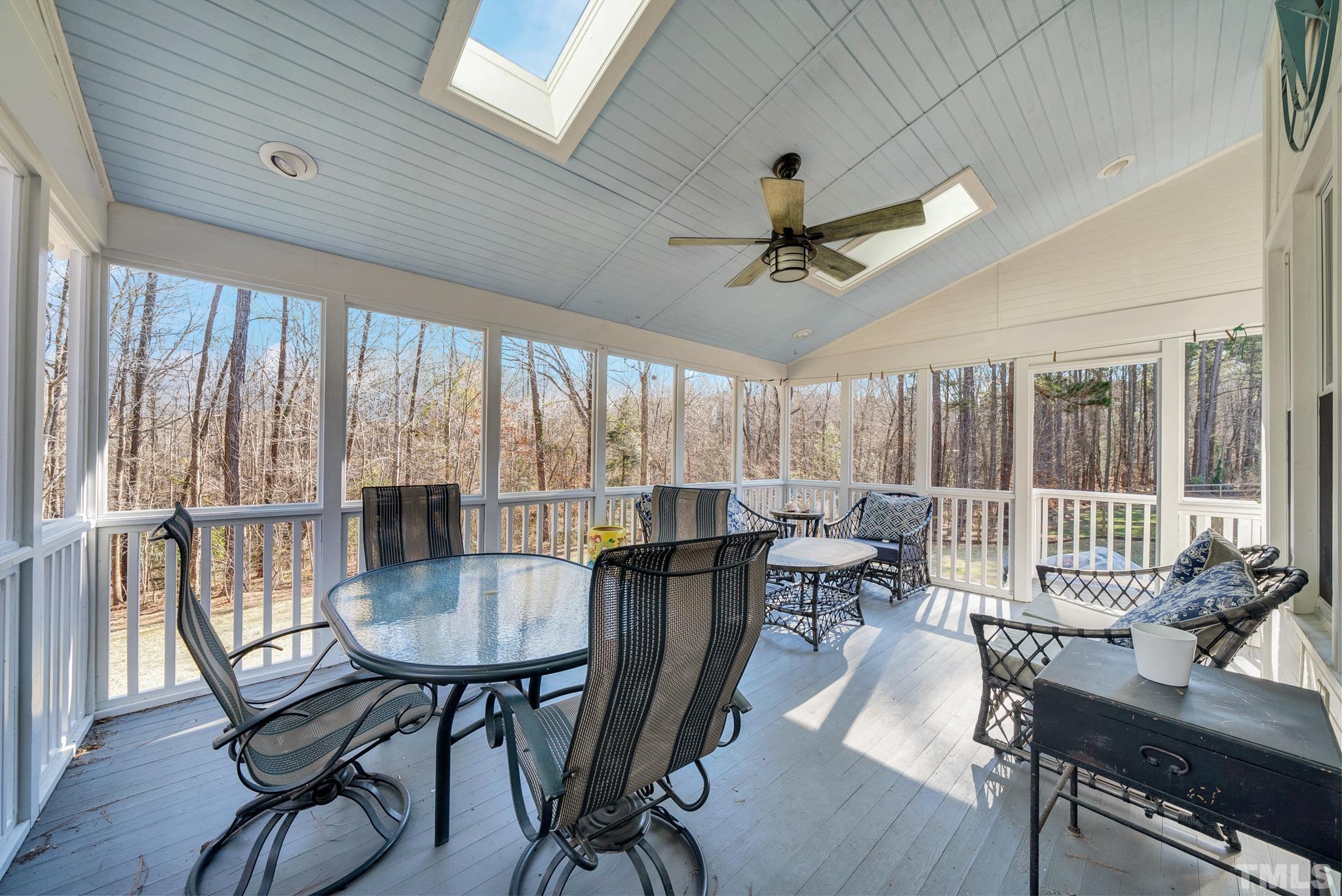 7101 Denlee Road Raleigh, NC 27603 - Photo 27 of 32 a view of a dining room with furniture window and outside view