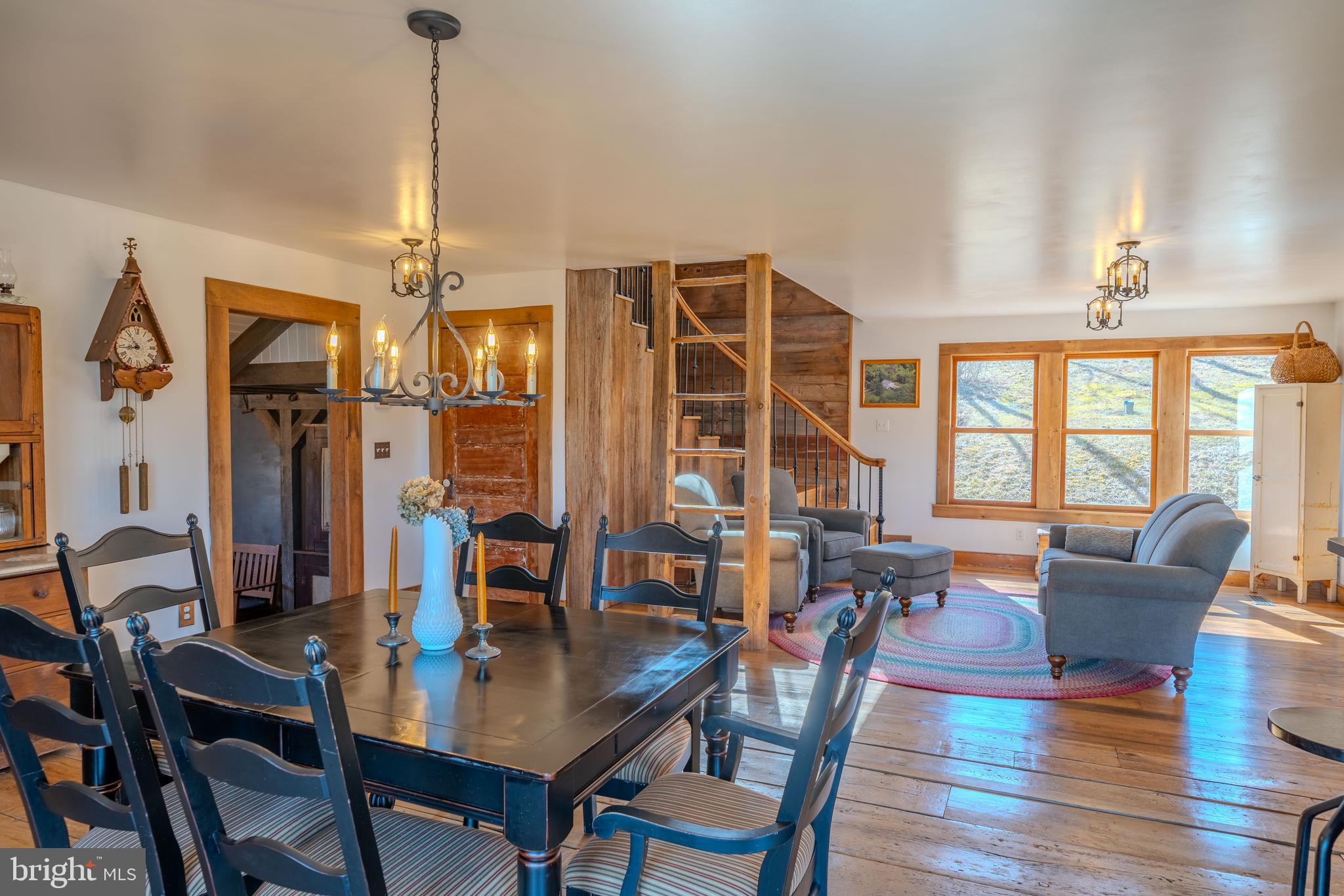 651 Robinson Road Newport, PA 17074 - Photo 20 of 87 a view of a dining room with furniture window and outside view