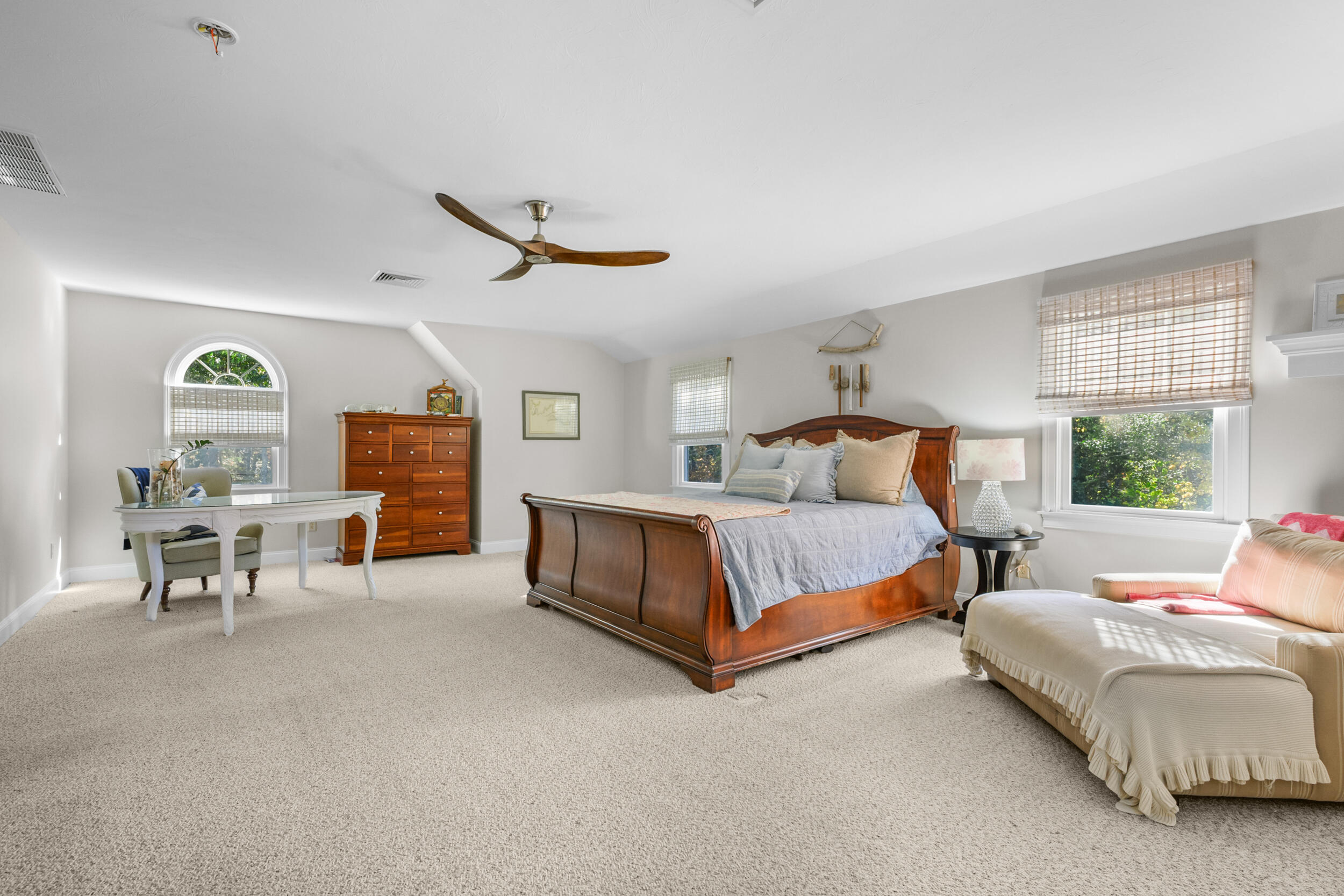 250 The Plains Road West Barnstable, MA 02668 - Photo 14 of 44 a bedroom with furniture and a large window