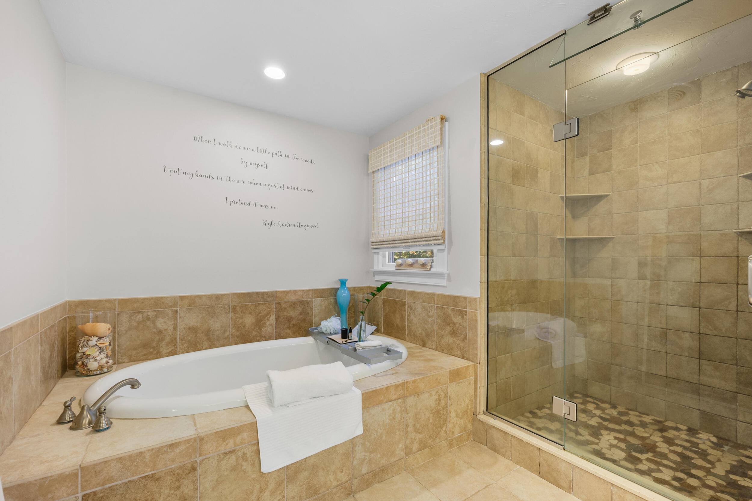 250 The Plains Road West Barnstable, MA 02668 - Photo 18 of 44 a bathroom with a bathtub and a shower