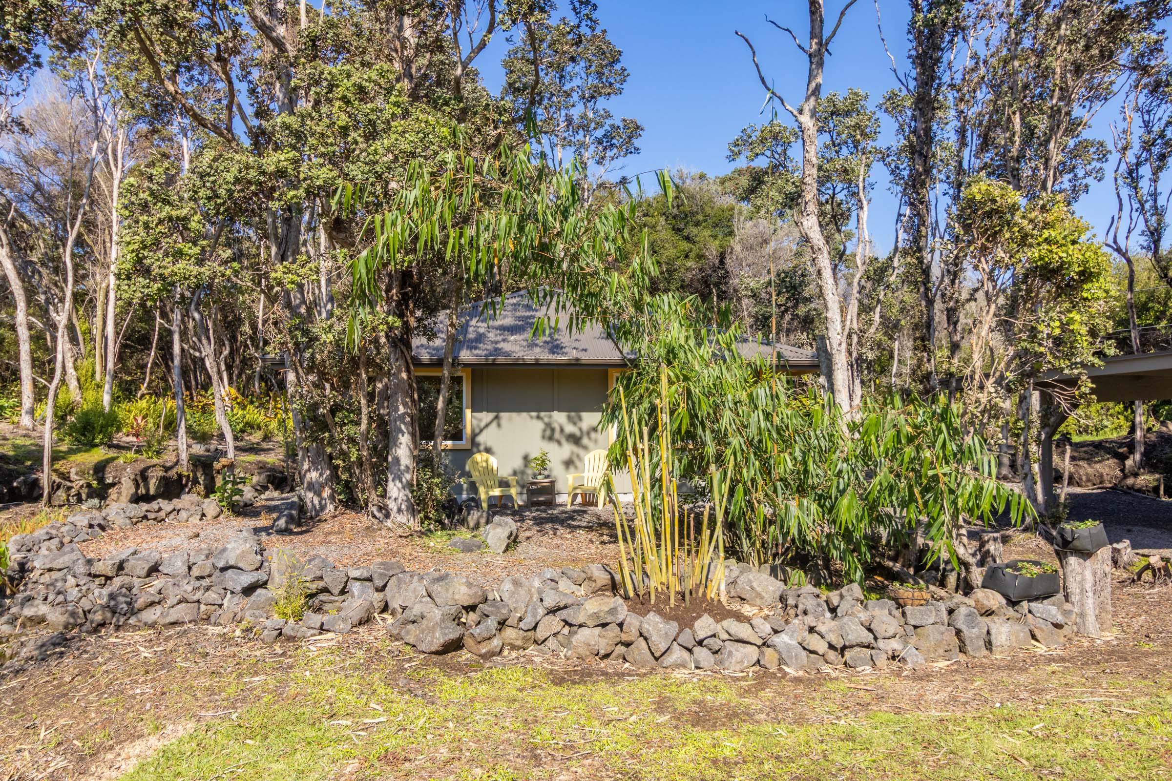 99-1845 Pukeawe Circle Volcano, HI 96785 - Photo 19 of 26 a view of a backyard of the house