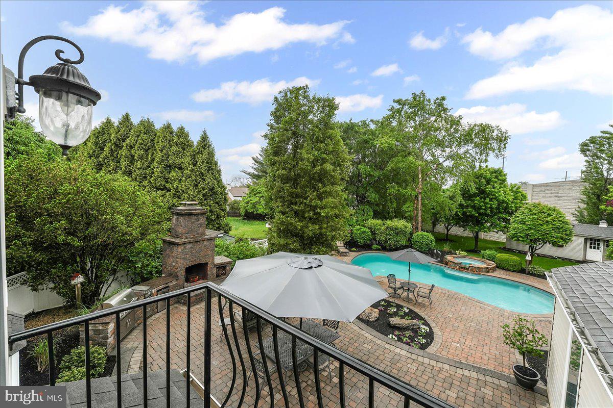780 Tannery Drive Wayne, PA 19087 - Photo 39 of 59 a view of a balcony with two chairs