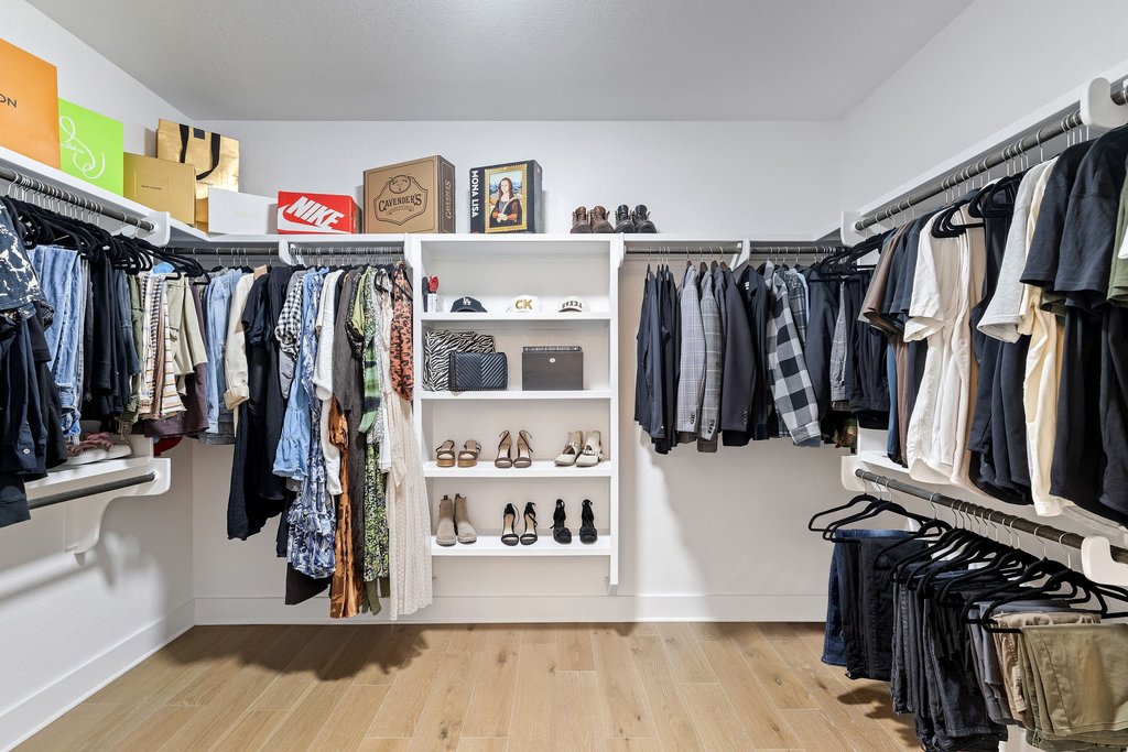 2324 High Lonesome Leander, TX 78641 - Photo 22 of 40 A large walk-in closet completes the primary suite.