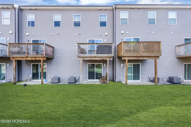 a view of a table in the garden