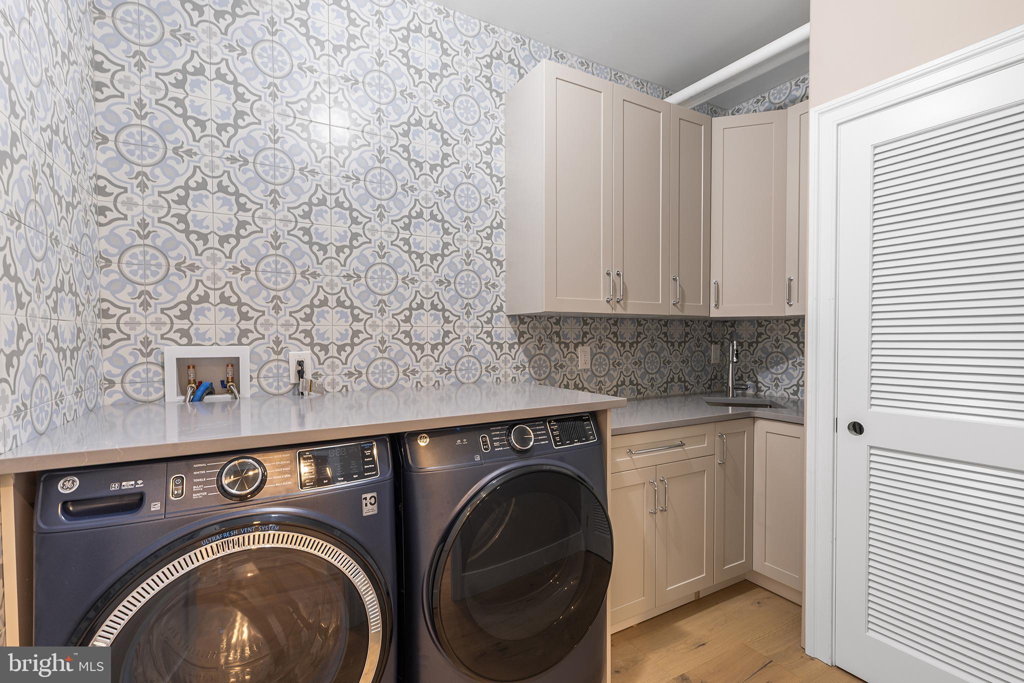 153 Kirk Road Garnet Valley, PA 19060 - Photo 45 of 66 a utility room with dryer and washer