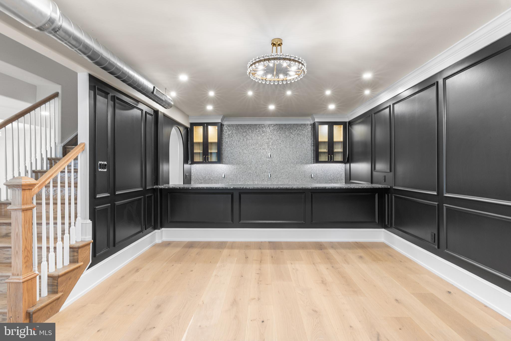 153 Kirk Road Garnet Valley, PA 19060 - Photo 48 of 66 a large kitchen with kitchen island a sink stainless steel appliances and counter space