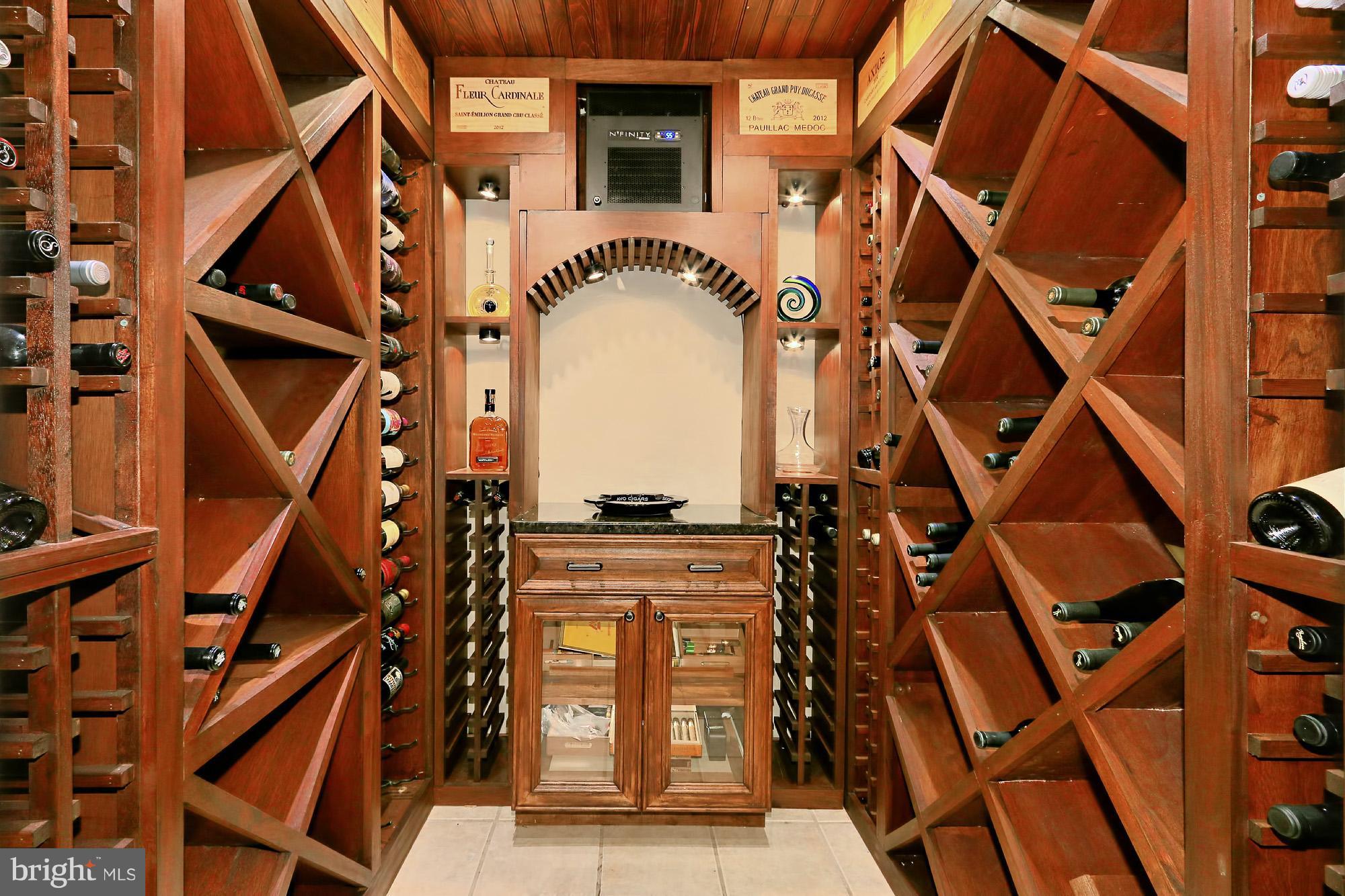6160 Cobbs Road Alexandria, VA 22310 - Photo 23 of 30 wine cellar and cigar humidor