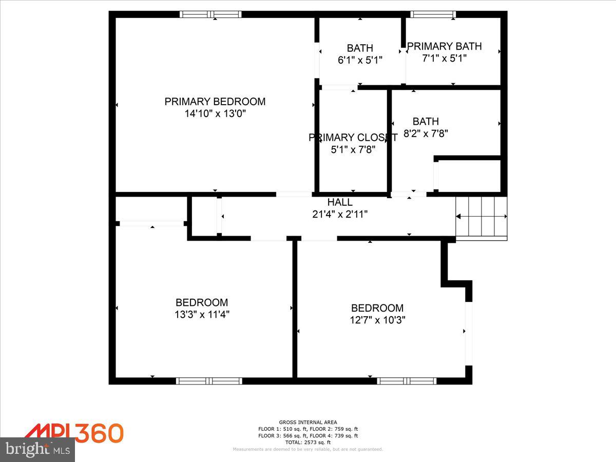 8480 Tipton Drive Laurel, MD 20723 - Photo 12 of 40 Bedrooms, level 2