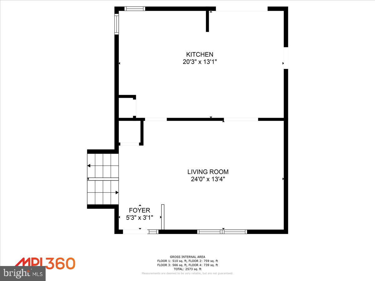 8480 Tipton Drive Laurel, MD 20723 - Photo 3 of 40 Main entrance, level 1