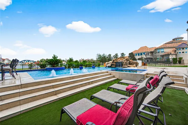 a view of outdoor space patio and outdoor kitchen