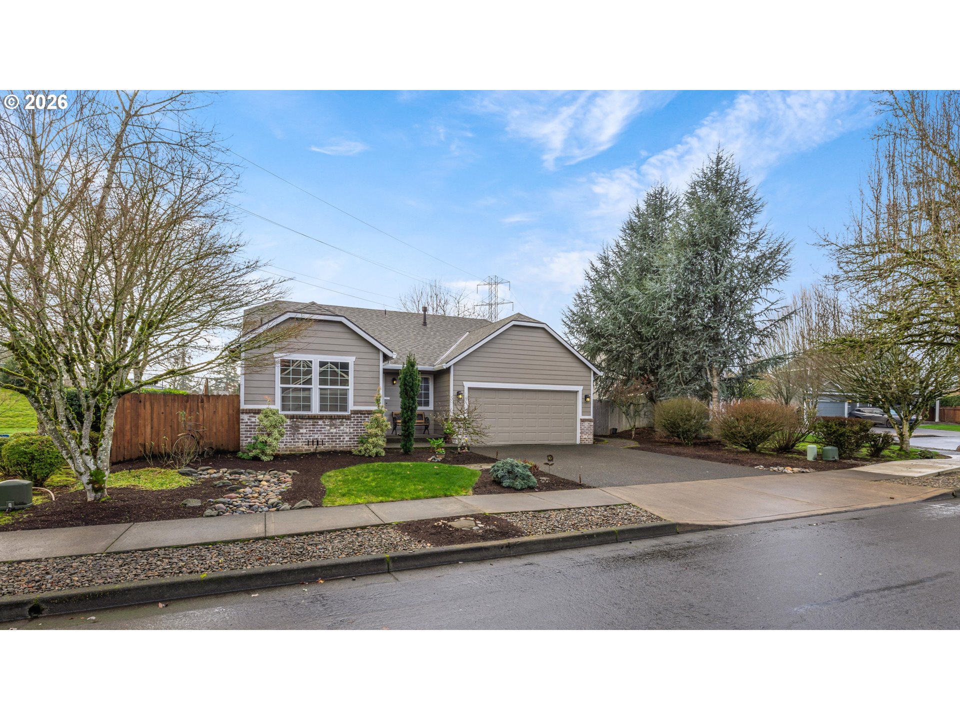 11769 Payson Lane Oregon City, OR 97045 - Photo 2 of 29 a black and white photo of a house