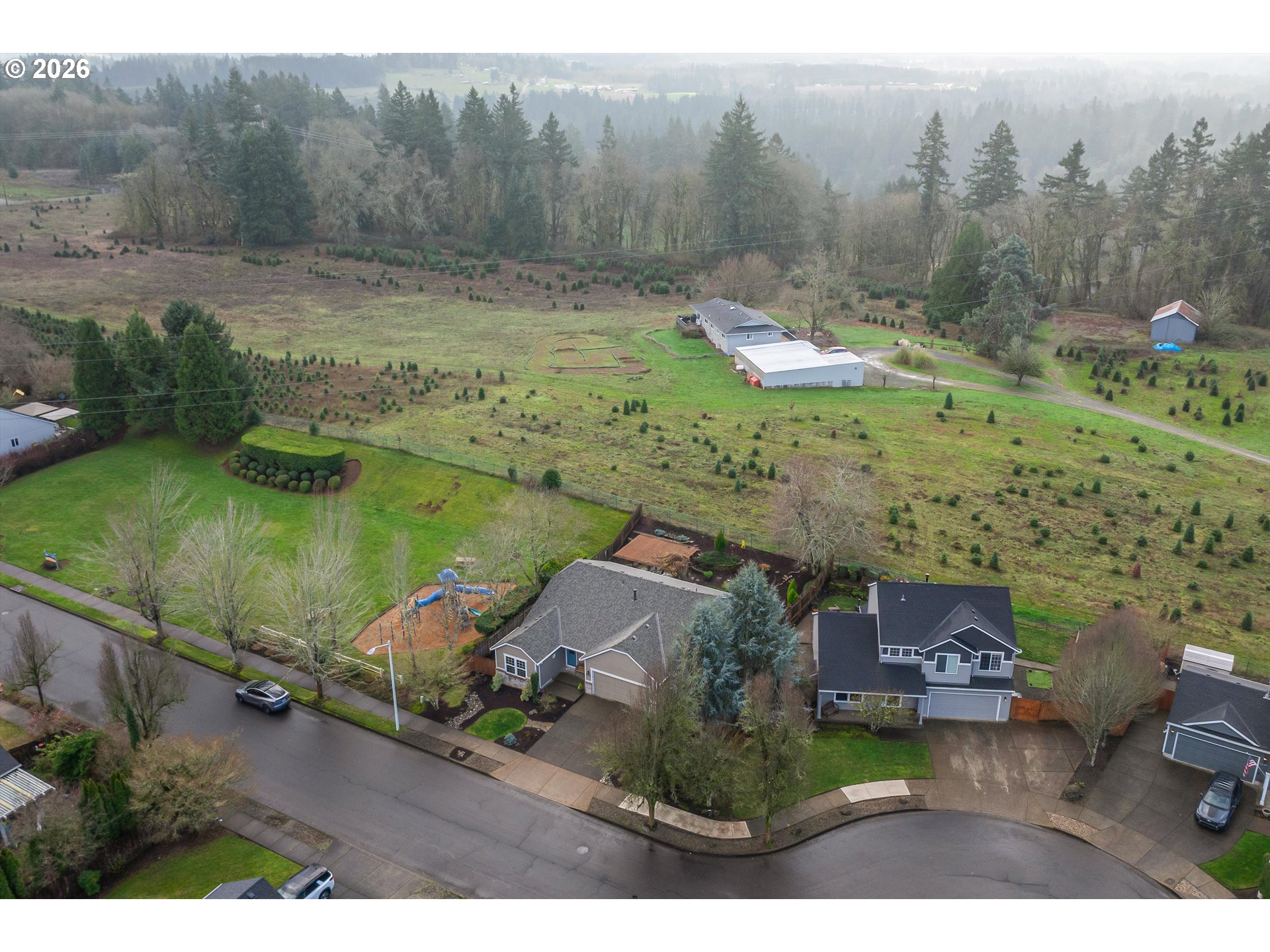 11769 Payson Lane Oregon City, OR 97045 - Photo 6 of 29 an aerial view of a house with outdoor space