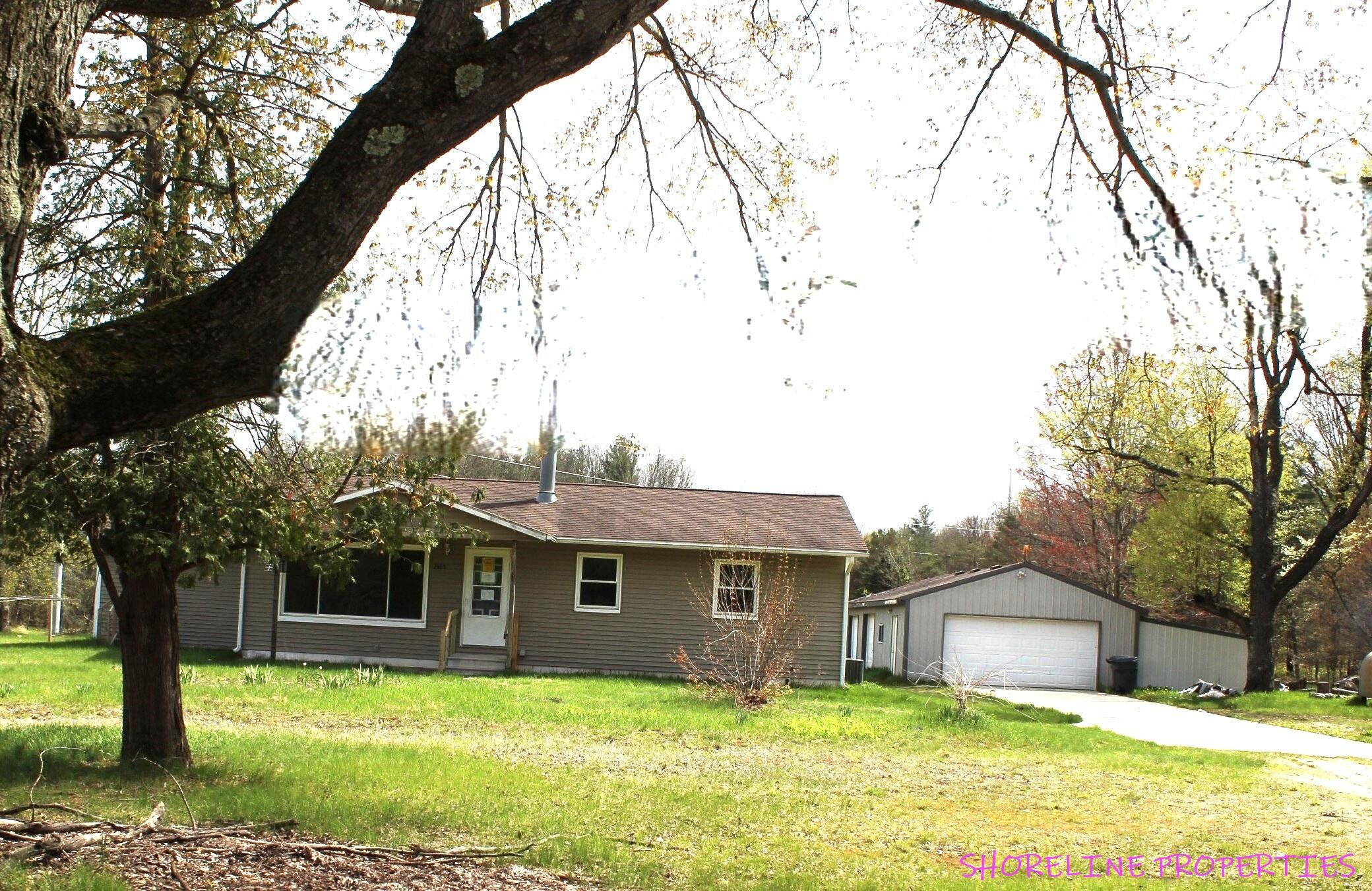 2465 East Arthur Road Rothbury, MI 49452 - Photo 1 of 15 FRONT 1