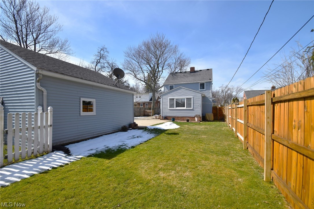1521 Sheffield Road Cleveland, OH 44121 - Photo 28 of 29 View from back of yard to house.