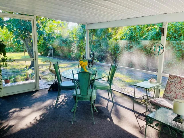 a view of a garden with plants