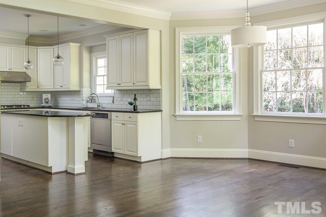 4901 Grilse Way Raleigh, NC 27613 - Photo 5 of 19 Start your day right with fresh coffee in your breakfast room with an open kitchen!