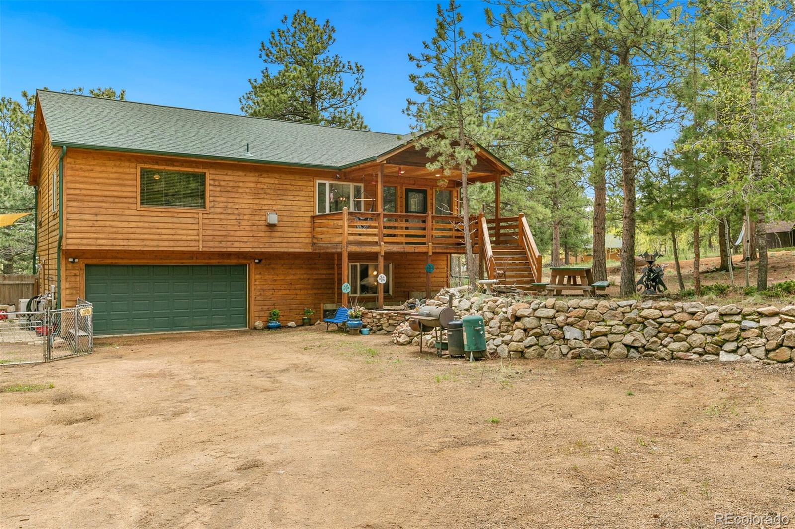 30 Bristlecone Circle Bailey, CO 80421 - Photo 1 of 35 a view of a house with a yard