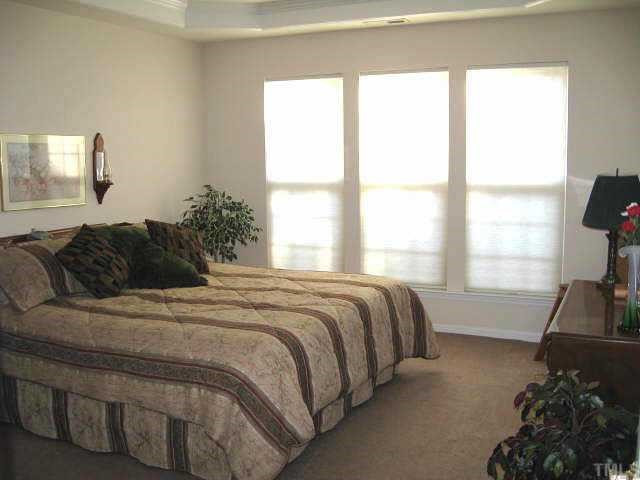 7710 Elon Drive Raleigh, NC 27613 - Photo 7 of 12 First floor master suite with tray ceiling, ceiling fan, & walk-in closet Other