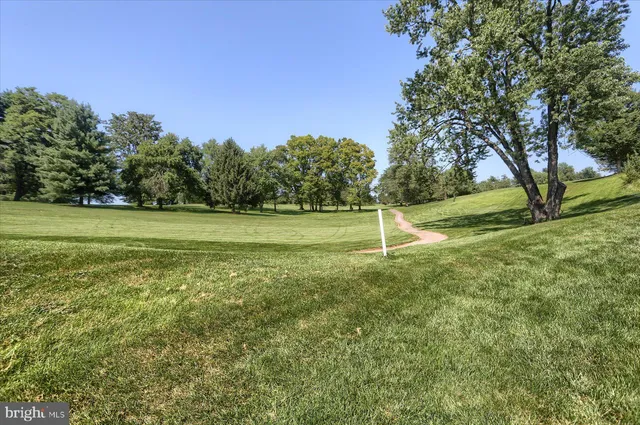 a picture of a bench in the window
