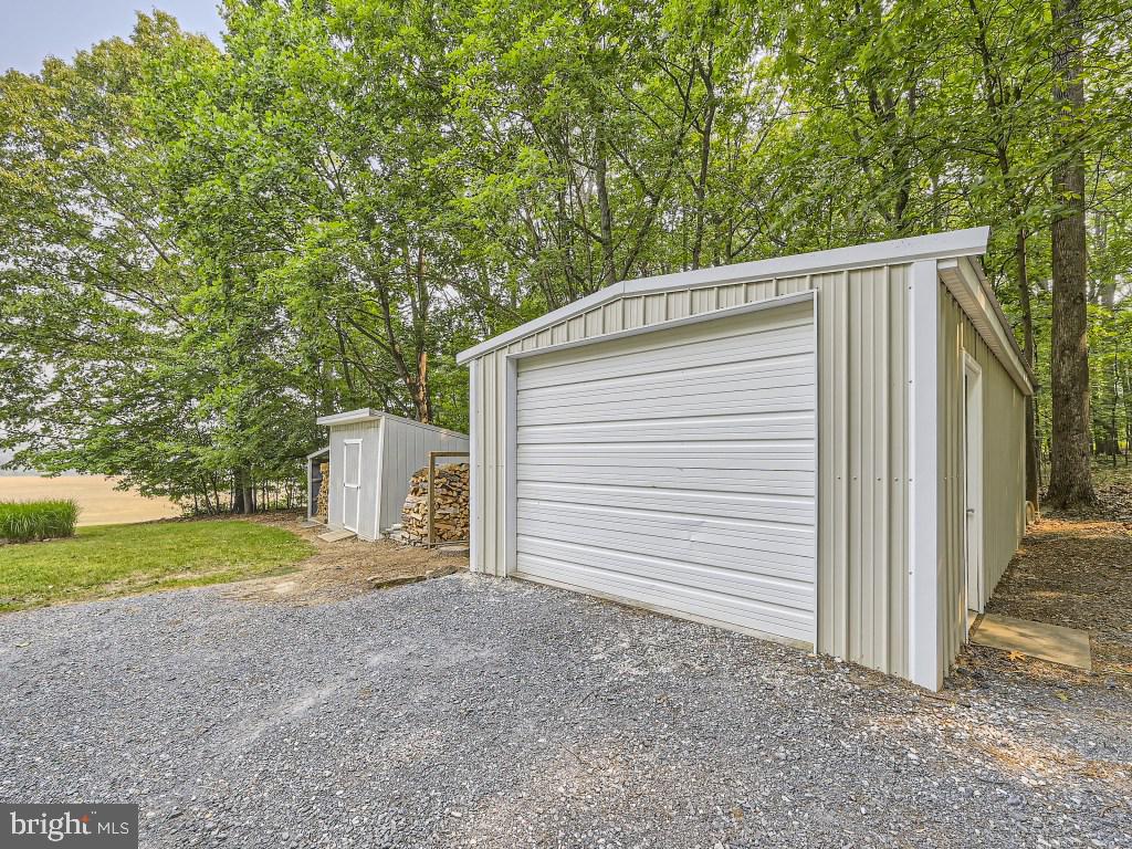 3586 Water Tank Road Manchester, MD 21102 - Photo 32 of 46 Garage and storage shed with electric