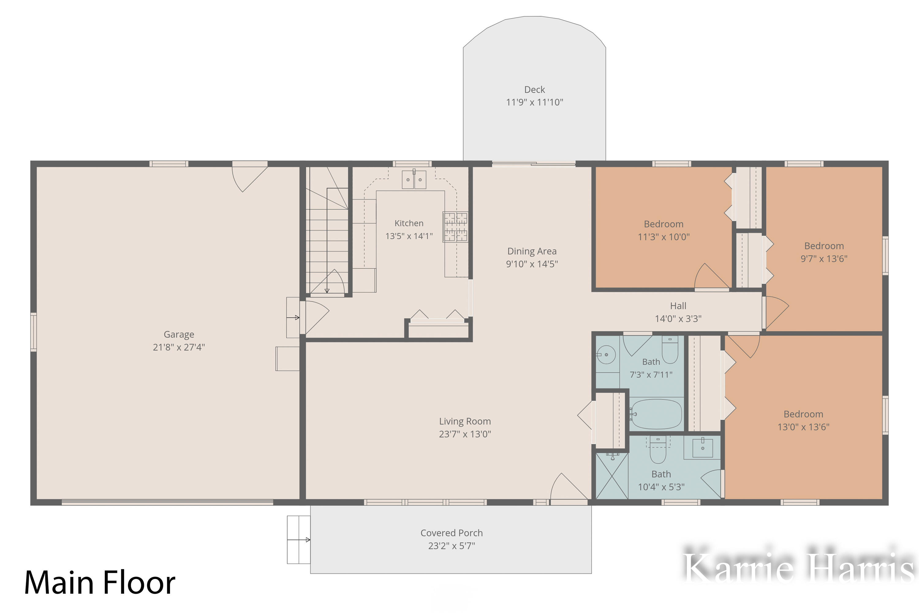 6048 Cedar Lake Road Southeast Sheridan, MI 48884 - Photo 37 of 39 Floor plan (main)
