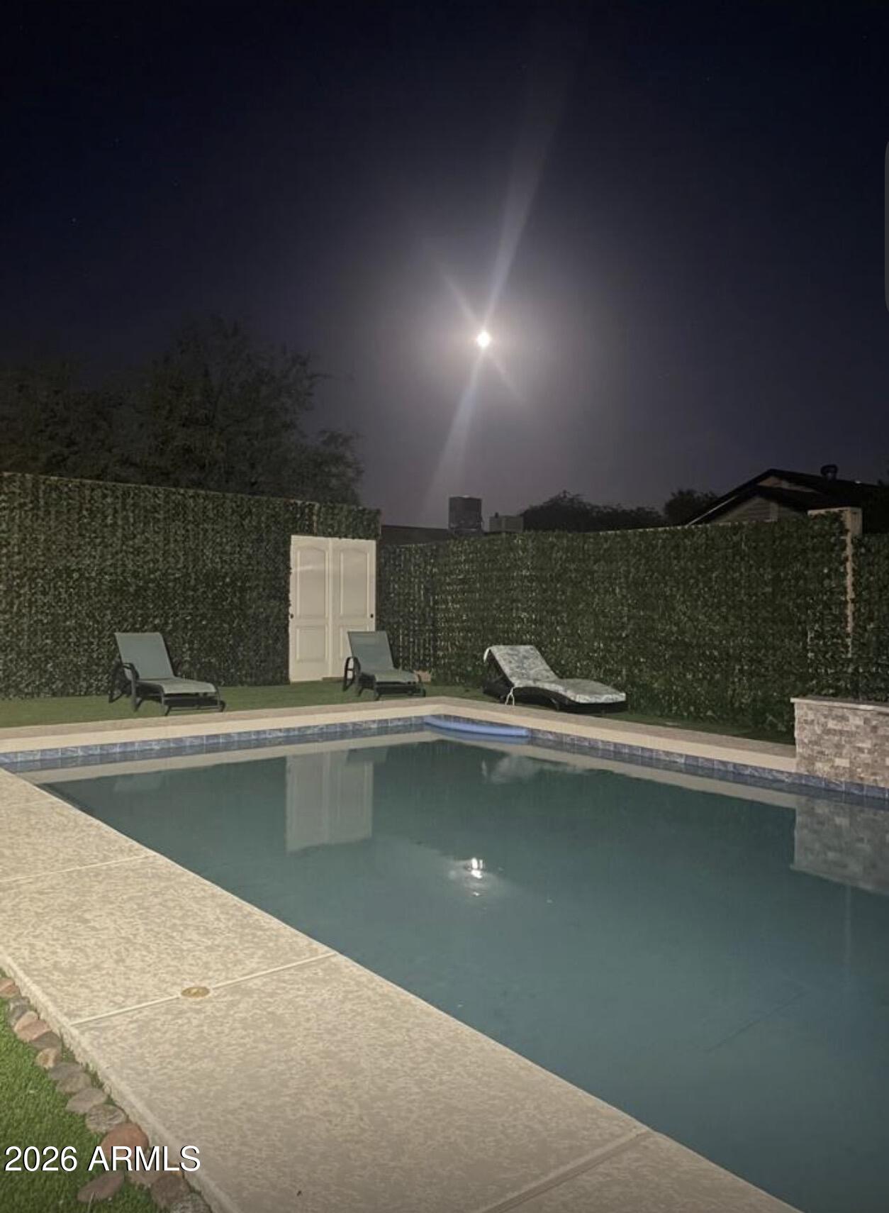 1507 East Apollo Road Phoenix, AZ 85042 - Photo 4 of 18 Night Pool